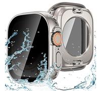 Goton Coque étanche de protection de la vie privée, compatible avec Apple Watch Ultra 3/2/1, protection d'écran de 49 mm, anti-espion, pare-chocs arrière pour accessoires iWatch