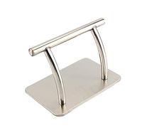 GOTOTO 1PCS Repose-Pieds en Acier Inoxydable Professionnel, Surface Polie, Robuste et Durable, pour Chaise de Coiffure Repose-Pieds Salon de Barbier Cheveux de Beauté