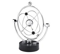 GOTOTOP Boule de balançoire électrique, artisanat cinétique, mouvement perpétuel, boule d'équilibre Newton, séparateur de jouets, décoration de table de bureau à domicile (4,33 x 9,65 pouces) (A603)