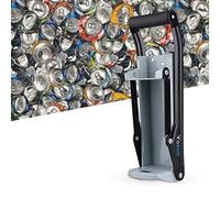 GOTOTOP Broyeur de canettes mural pour usage domestique Outil de recyclage Broyeur de canettes de bière Soda 16 oz