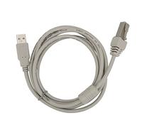 GOTOTOP Câble de Scanner de Codes-Barres Cordon de Transfert de Données USB 2.0, Câble de Remplacement en PVC 1,7 M Plug and Play Transmission Rapide pour Les Scanners de Codes-Barres dans