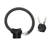GOTOTOP Cadenas de vélo Mini Anneau de Verrouillage de Vélo Câble Antivol de Vélo Réfléchissant Accessoire de Vélo en Alliage