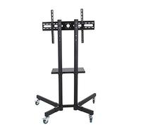 GOTOTOP Chariot Mobile de TV Support de réglable pour 32 - 65 Pouces LCD/LED écran Plat avec Roues