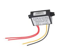 GOTOTOP Convertisseur AC vers DC 12 V Module d'alimentation IP67 Entrée 10 à 28 V Sortie 1 A à 5 A avec Protection Contre Les Courts-Circuits Surtensions pour Pompe de Ventilateur de Routeur de (3A)