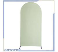 GOTOTOP Couverture d'arche de mariage Ensemble de couvertures d'arc de mariage, 3 pièces, en forme de U, linge decoration Vert