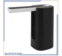 GOTOTOP distributeur d'eau potable automatique Distributeur de pompe à bouteille d'eau pliable à détection culinaires set Noir