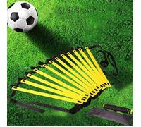 GOTOTOP Échelle d'entraînement Training Ladder Nylon Rope PP Rope Adjustable Spacing sport football 6 m / 19,69 pieds 12 échelons