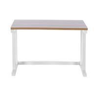 GOTOTOP Étagère pour Four à Ondes, étagère pour Cuisine, étagère Ondes, Support de Stockage de Cuisine, Armoire en métal et Bois (Blanc) 57x38x38cm