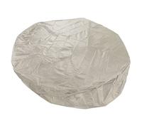 GOTOTOP Housse de Protection Ronde pour Spa, en Taffetas de Polyester argenté 190, Imperméable, Résistante à l'usure, Résistante à la Déchirure, Protection Contre la Poussière pour Baignoire (Beige)