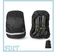 GOTOTOP Housse de sac à dos imperméable Water-proof Backpack Cover Rainproof Backpack Rain Cover With sport materiel Noir M