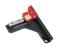 GOTOTOP Jauge de Hauteur de Scie à Table, Règle de Mesure de Profondeur en Alliage D'aluminium de Haute Précision pour le Travail du Bois, Bloc D'installation de Routeur de Scie à Table