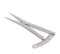 GOTOTOP Jauge de Marquage Diviseur d'aile en Acier Inoxydable, Outil de Traçage Réglable avec Règle Rotative pour une Disposition Précise, Artisanat du Cuir, Travail du Bois, Conception de Bijoux