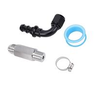 GOTOTOP Kit de Connecteur de Tuyau de Chauffage Supérieur en Aluminium, stabilité de Refroidissement Améliorée pour 6,7 L 2007.5+ 55056711AC 55056966AA pour les Mises à Niveau de Maintenance