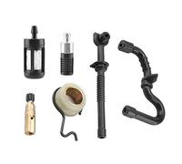 GOTOTOP Kit de filtre à huile pour tronçonneuse MS180 MS170 018 017 Argenté