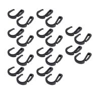 GOTOTOP Lot de 20 élastiques élastiques Adaptés aux Crochets de Cordon, Clips Durables pour Filets de Chargement, pour Filet de Camion, Valise de Toit, Universel pour Filet de Voiture, Applicable pour