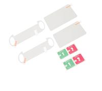 GOTOTOP Lot de 4 Protecteurs d'écran pour Console de Jeu en Verre trempé, Couverture Complète, dureté 9H, clarté HD, Haute sensibilité, Anti-bulles pour le Modèle 1000, Jeu Quotidien et Utilisation