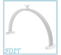 GOTOTOP Lumière demi-lune avec support de téléphone Lampe de bureau à ongles demi-lune avec support luminaire decorative Prise UE