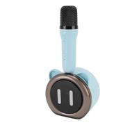 GOTOTOP Machine de karaoké Portable, Haut-Parleur Bluetooth sans Fil ABS, Microphone combiné, Haut-Parleur 2600 MAh, Micro 600 MAh, Effets de Lumière LED et Changement de Voix Magique pour Les Fêtes