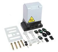 GOTOTOP Motorisation pour Portail Coulissant Ouvre-Porte Electrique à Moteur Automatique, Kit de Sécurité d'allée à Moteur Robuste, 2000KG Max, 12m/Min(Set1: Open Motor)