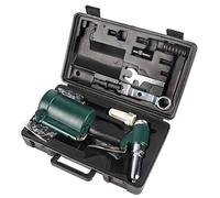 GOTOTOP Pistolet à Rivets Pneumatique, Riveteuse Hydraulique Industrielle, 2,4-4,8 mm, avec Boîte de Rangement Portable