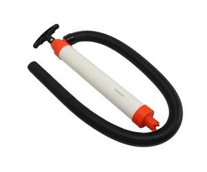 GOTOTOP Pompe à Siphon Manuelle Pompe de Cale Manuelle avec Tuyau de Transfert d'eau Portable en Métal et Plastique 20 GPM pour Bateaux Kayaks Canoës Yachts Bateau de Pêche Pompage d'huile de