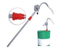 GOTOTOP Pompe Manuelle Rotative en Aluminium, Pompe de Transfert de Carburant et Liquides, pour Baril et Tambour