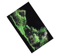 GOTOTOP Poster d'aquarium, accessoires d'aquarium, accessoires d'aquarium, fond marin, eau, herbe, fond d'aquarium, autocollant en PVC, décoration de papier peint d'aquarium (61 x 30 cm)