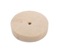 GOTOTOP Roues de Polissage en Feutre, meule de Polissage en Laine Ronde de 4 Pouces, Disque de Polissage en Feutre Doux 100x25mm
