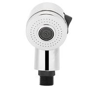 GOTOTOP Salon Shampooing Bol Tête de Pulvérisation Bouton de Commande Latéral Chaise de Pédicure Sparyer Remplacement du Pommeau de Douche, Acier Inoxydable