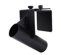 GOTOTOP Support de Canne à Pêche sur Glace, Construction Robuste en Acier au Carbone, Installation Facile avec 2 Vis, Conception Stable pour Les Amateurs de Pêche