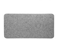 GOTOTOP Tapis de Bureau Tapis de Feutre, Tapis de Souris de Bureau Multifonctionnel Tapis de Bureau en Feutre Tapis de Bureau Tapis de Souris pour Le Bureau et la Maison 68 X 33 Cm(Gris Clair)