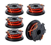 Gotrain 753-1156 Bobine de fil de rechange pour débroussailleuse MTD M-PN 791-180120 753-1223 953-1156 753-1156 49U1341L063 Troy-Bilt Reming-ton (5 bobines)
