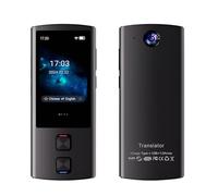 Gotrain Appareil de traducteur de langue, traducteur vocal AI bidirectionnel pour traduction vocale/texte/hors ligne/photo, 138 langues en ligne avec écran tactile de 3 pouces pour l'apprentissage des
