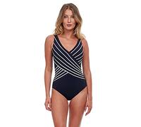 Gottex Embrace V Neck Surplice One Piece Swimsuit Maillot de Bain, Noir, 44 Femme