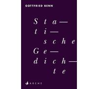 Gottfried Benn Ron Winkler Statische Gedichte (Poche)