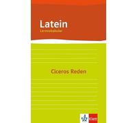 Gottfried Bloch Lernvokabular zu Cicero: Buch Klassen 10-13 (Relié)