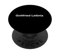 Gottfried Leibniz PopSockets PopGrip Adhésif