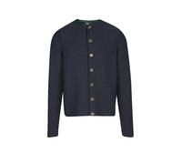 GOTTSEIDANK Gilet traditionnel en tricot Anselm bleu | S