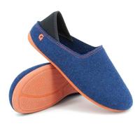 Gottstein Chaussons en feutre pour homme et femme - Chaussons élégants avec sangle de talon souple - Chaussons en feutre avec semelle en caoutchouc - Pour l'intérieur et l'extérieur