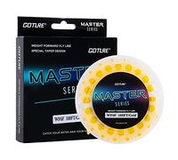 Goture Ligne de mouche poids flottant/double soudage micro boucles / ligne de mouche pour eau douce eau salée WF2 3 4 5 6 7 8 9 10 WT 90 100FT