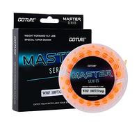 Goture Ligne de mouche poids flottant/double soudage micro boucles / ligne de mouche pour eau douce eau salée WF2 3 4 5 6 7 8 9 10 WT 90 100FT