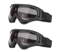 gotyou Lot de 2 paires de lunettes de protection pour l'extérieur, le cyclisme, le vent, la poussière, le sable, les loisirs quotidiens, le surf