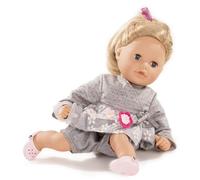 Gotz Cosy Aquini 13 Soft Cloth Bath Baby Doll With Blond Hair And Blue Sleeping Eyes