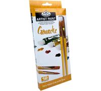 Gou12 Assortiment De 12 Tubes De Gouache 12 Ml