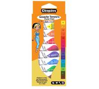 Cléopâtre - BL10PGN10 - Peinture Gouache Nefertari Premium - Assortiment de couleurs - 10 Tubes de 10ml