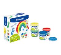 Gouache aux doigts Couleurs de base, set de 4