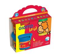 GIOTTO be-bè - Set gouache aux doigts - 4 pots de 150 ml