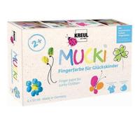 Gouache aux doigts 'MUCKI' pour enfants chanceux