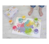 Gouache aux doigts pastel 'MUCKI', 150 ml, set de 6