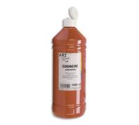 Gouache concentrée 1 litre terre de sienne